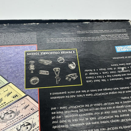 NASCAR Monopoly Game -1997 Official Collector's Edition