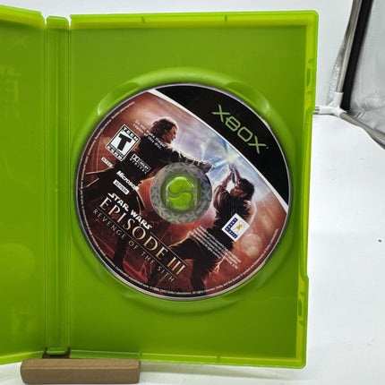 (Water Damage) Star Wars Episode III Revenge Of The Sith - Microsoft Xbox