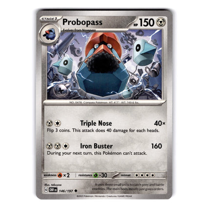 Probopass Uncommon SV03: Obsidian Flames 146/197 NM