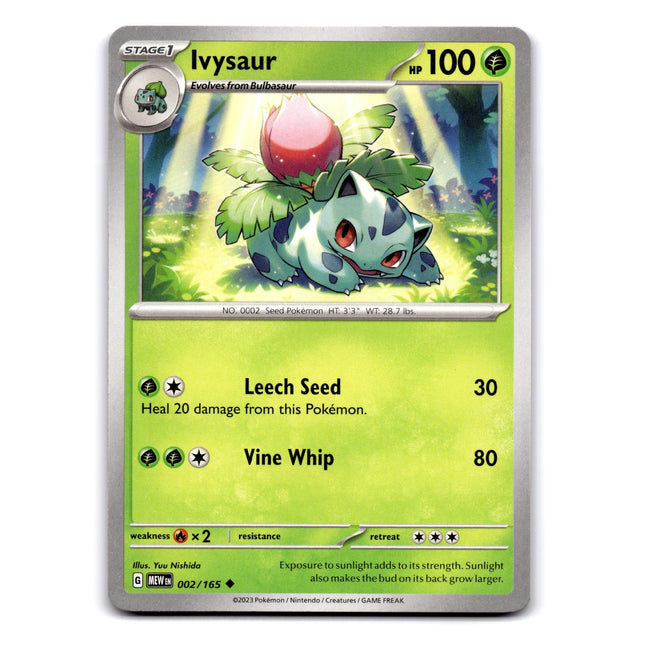 Ivysaur - Uncommon SV: Scarlet & Violet 151 002/165 NM