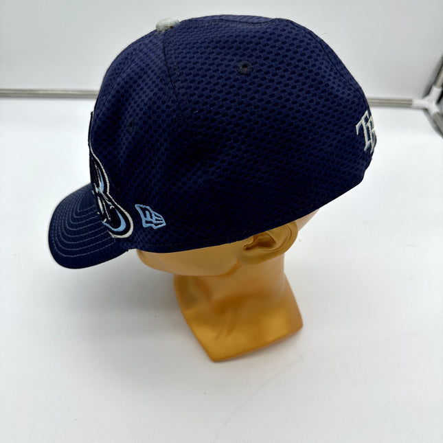 Vintage New Era Tampa Bay Rays Navy Blue Neo 39THIRTY Stretch Fit Hat large/xlar