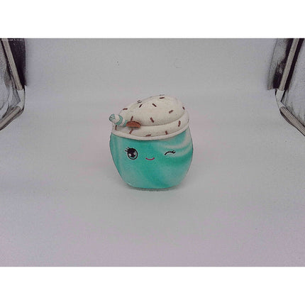 Squishmallows Myster Squad Scented Mint Milkshake 6" Plush Stuffed Animal