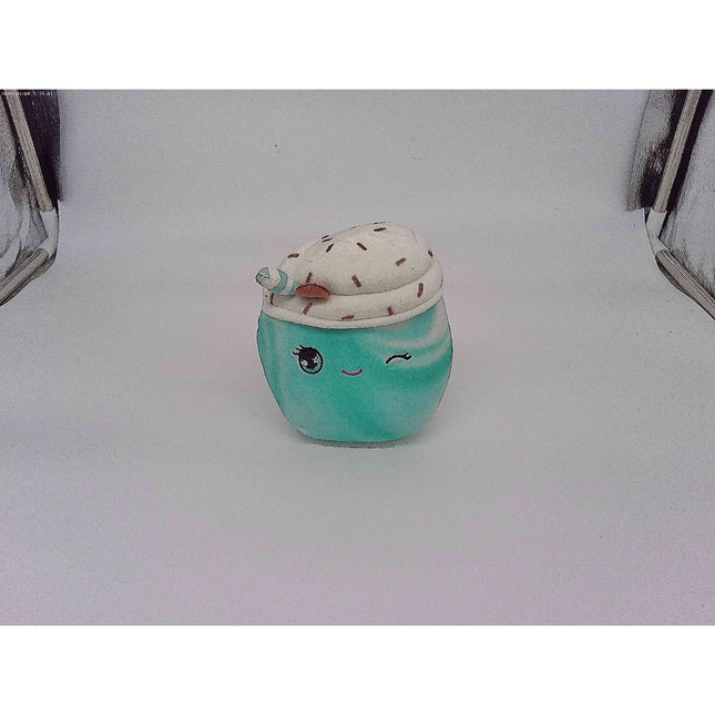Squishmallows Myster Squad Scented Mint Milkshake 6" Plush Stuffed Animal