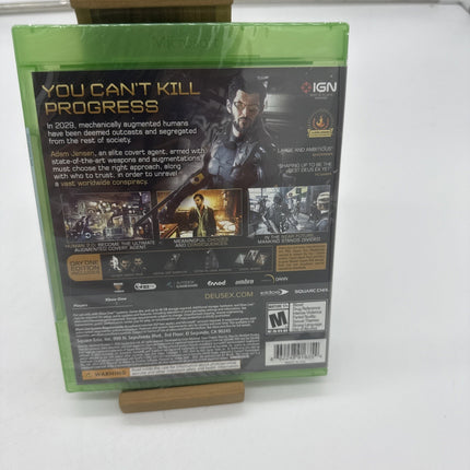 BRAND NEW-- Deus Ex: Mankind Divided--Day One Edition (Microsoft Xbox One, 2016)