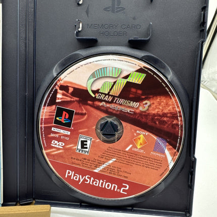 Grand Turismo 3 A-spec (Sony PlayStation 2) PS2, Complete, CIB, Tested
