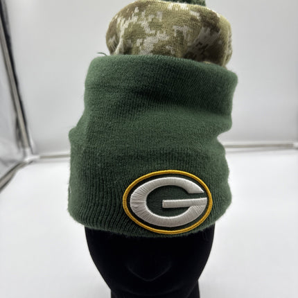Green Bay Packers NFL Football Pom Pom Beanie