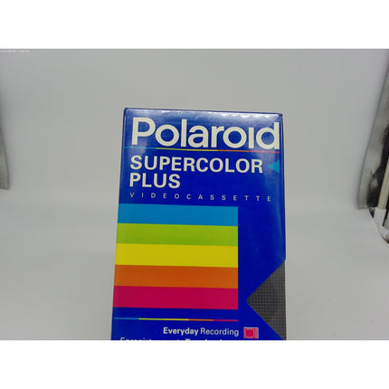 Polaroid Blank VHS Video Cassette Tape High Grade T-120 New Sealed 1989