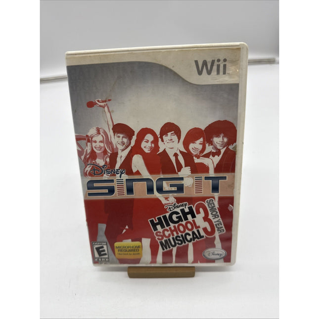 Disney Sing It: High School Musical 3 (Nintendo Wii, 2009)
