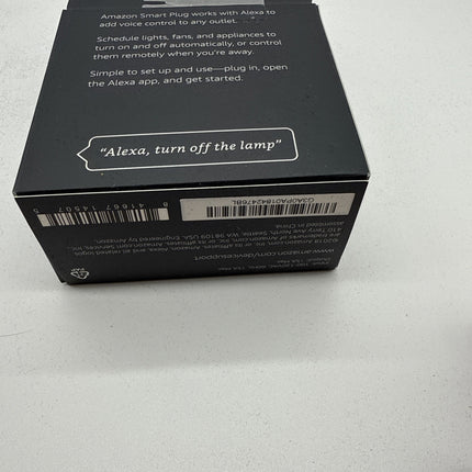 Amazon Smart Plug Works With Alexa to Add Voice Control to Any Outlet -White