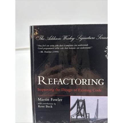 Refactoring : Improving the Design of Existing Code (2nd Edition)