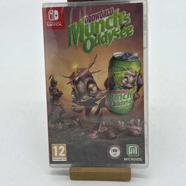 ODDWORLD MUNCH'S ODDYSEE - Nintendo Switch 2020 - NEW Factory SEALED