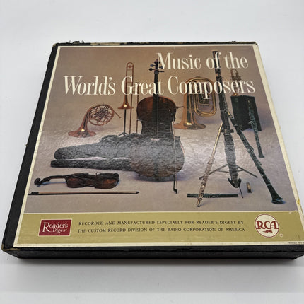 Music Of The World's Great Composers 12 LP Box Set RCA Records Complete