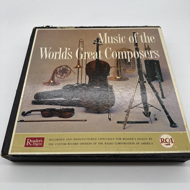 Music Of The World's Great Composers 12 LP Box Set RCA Records Complete