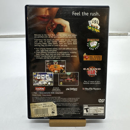 Hard Rock Casino PS2 PlayStation 2 - Complete CIB