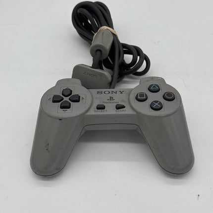 Sony PSOne PS1 SCPH-110 Controller OEM Genuine White Analog Wired Cleaned