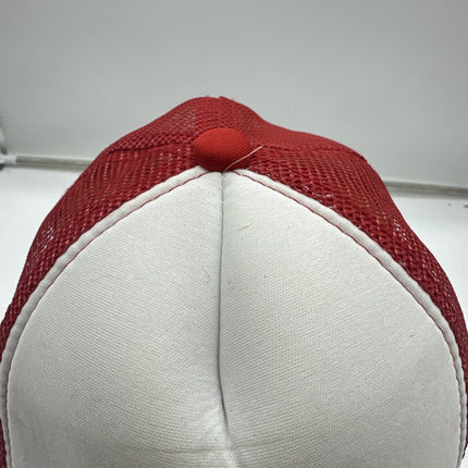 The Weather Channel Strapback Hat Blue One Size Colorblock Fahrenheit