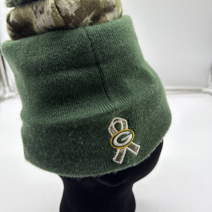 Green Bay Packers NFL Football Pom Pom Beanie