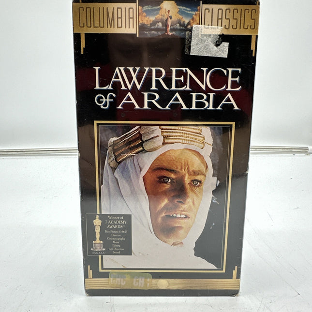 Lawrence of Arabia - Peter O Toole (VHS, 1993) New Sealed