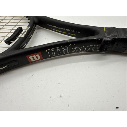 Wilson Mach 3 Hammer 3.8 Tennis Racket 110 sq in. 4 3/8 Power Slots