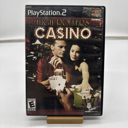 High Rollers Casino PS2 (Sony PlayStation 2, 2004) CIB w/ Manual. Lib