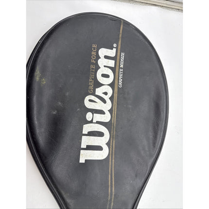 Wilson Graphite Force Graphite Composite Midsize Tennis Racket 4 3/8 (L3) Grip