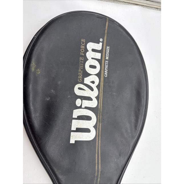 Wilson Graphite Force Graphite Composite Midsize Tennis Racket 4 3/8 (L3) Grip
