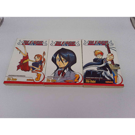 bleach manga english Vol. 1,2,3. Shonen Jump Tire Kubo