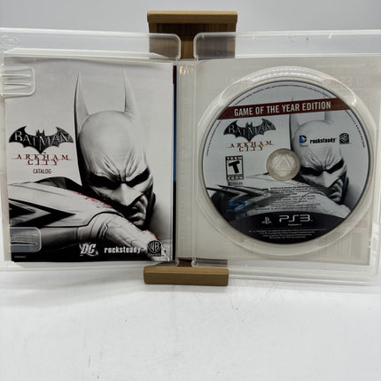 Batman: Arkham City - Game of the Year Edition (PS3) Complete & Tested!