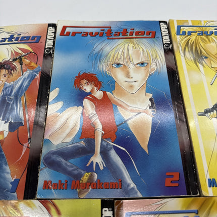 Gravitation by Maki Murakami Volumes 1, 2, 3, 6, 7 Vol 1 Manga VGC