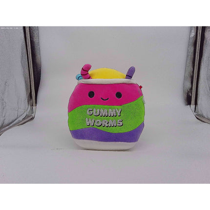 Squishmallows Silver the Gummy Worms Pack Plush NEW WOT Junk Food