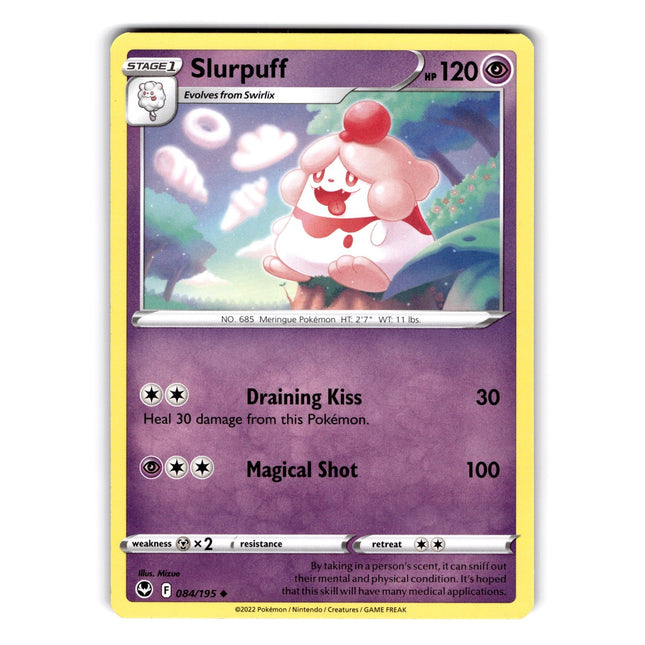 Slurpuff Uncommon SWSH12: Silver Tempest 084/195 NM