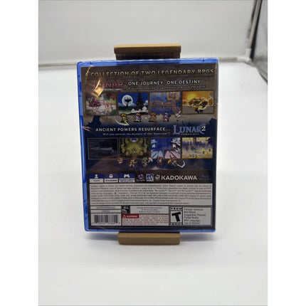 Lunar Remastered Collection Sony Playstation 4 PS4 ESRB US Version