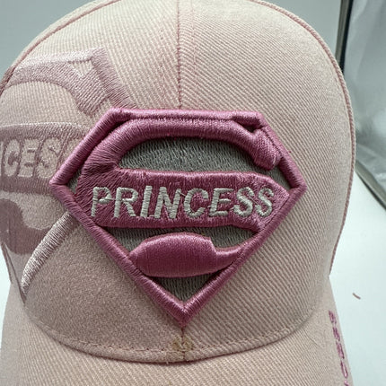 Superman Super Princess Hat Hook And Loop Cap Justice League DC Comics Canvas