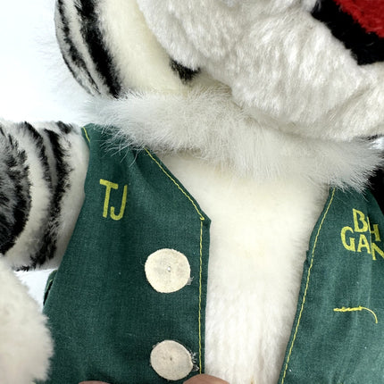vintage nans TJ tiger plush from busch gardens theme parks