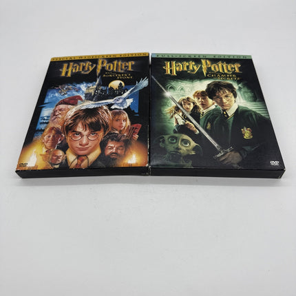 Harry Potter and the Sorcerers Stone & Chamber Of Secrets, First Release DVD Set