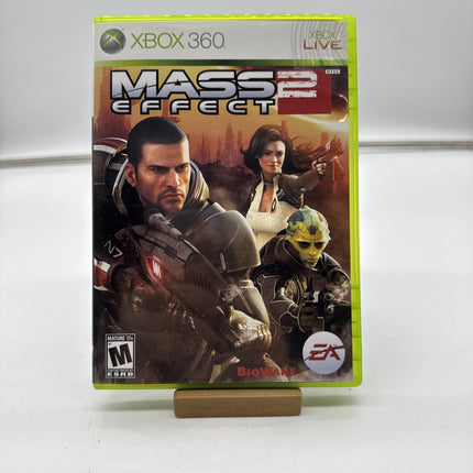 Mass Effect 2 (Microsoft Xbox 360, 2010) Complete w/ Manual - Tested Working
