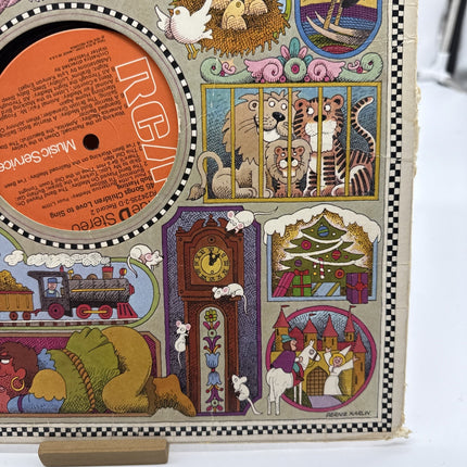 Disney's Peter Pan, Alice In Wonderland, Johnny Appleseed & Pecos Bill Double LP