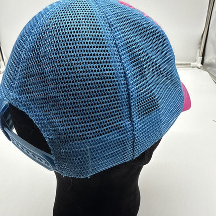 DC Comics Wonder Woman Snapback Hat Tie Dye Baseball Cap Pink WW Logo