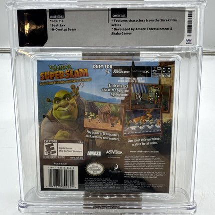 Shrek Super Slam - Game Boy Advance (GBA) - WATA Graded 9.8 A++