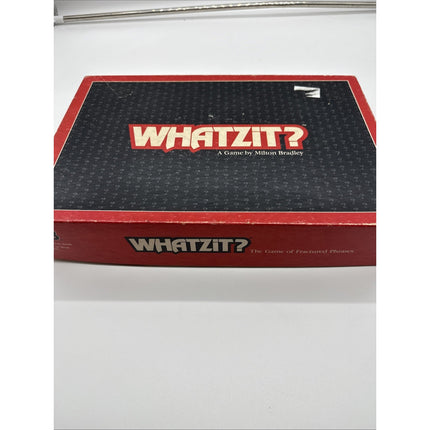 Vintage WHATZiT? Board Game, Milton Bradley 1987, Complete