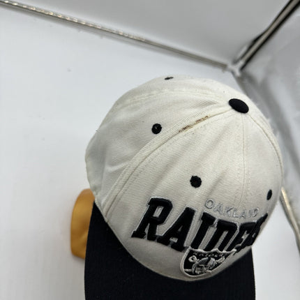 Vintage Oakland Raiders NFL Mitchell & Ness Adjustable Snapback Cap Hat