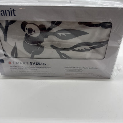 Nanit Smart Crib Sheet Works W/ Nanit Cameras to Measure Baby's Growth - New