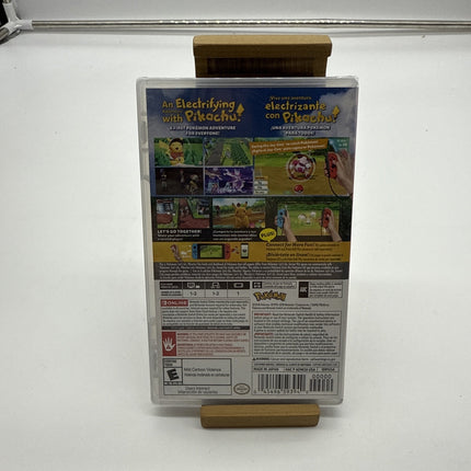 Pokemon: Let's Go, Pikachu! - Nintendo Switch FIRST PRINT!!! Mint