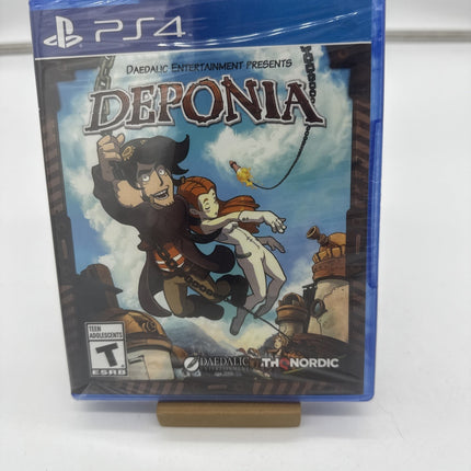 Deponia (Sony PlayStation 4, 2016) Ex-Library - Tested