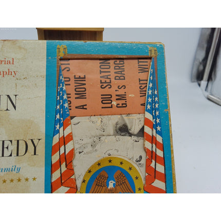 1960s A Pictorial Biography of John F Kennedy Postcard Set of 42 in original box