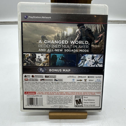 Call of Duty: Ghosts (Sony PlayStation 3, 2013) – Complete In Box (CIB), Tested