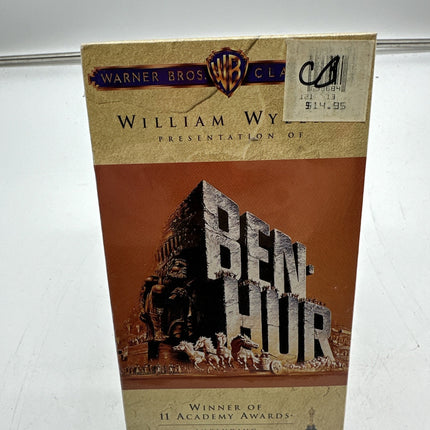 Ben-Hur VHS, 2001, 2-Tape Set, Charleston Heston NEW SEALED
