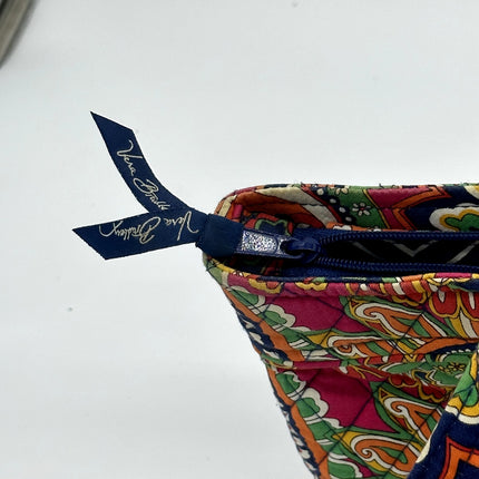 Vera Bradley Quilted Retired Warmer Swirls Paisley Shoulder Bag Purse Tote Bag