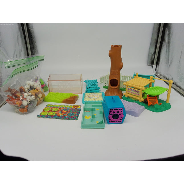HUGE LOT Littlest Pet Shop houses, pets, dogs, cats, accessories, tree, cages