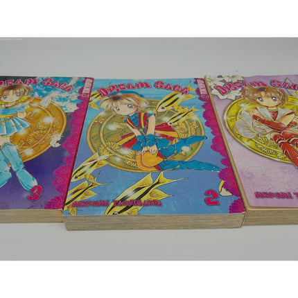 Dream Saga Volume 1-3 Megumi Tachikawa English Manga Tokyopop Shojo OOP Lot